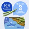 Picture of Gerber 2nd Food Baby Food Green Bean Puree, Natural & Non-GMO, 8 Ounce, 2 Count (Pack of 8)
