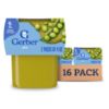 Picture of Gerber Stage 2 Baby Food Peas, Baby Peas Puree Tub, No Added Salt, No Artificial Colors or Flavors, Baby Puree, Baby Food Vegetables, 16-Pack