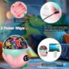 Picture of Dinosaur Night Light Projector for Kids Room, Boy Girl Dino Lamp with 10 Soothing Music& Timer, Remote Control, Colorful Projection Effect, High Brightness, Birthday Gifts for Infant Baby