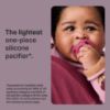 Picture of Tommee Tippee Ultra-Light StayPut Pacifier, One-Piece Silicone Design, 0-6m, 4 Pack
