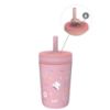 Picture of Zak Designs DreamWorks Gabby's Dollhouse Kelso Toddler Cups For Travel or At Home, 12oz Vacuum Insulated Stainless Steel Sippy Cup With Leak-Proof Design is Perfect For Kids (Cakey Cat)