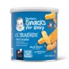 Picture of Gerber Snacks for Baby Lil Crunchies, Mild Cheddar, 1.48 Ounce (Pack of 6)