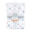 Picture of Hudson Baby Unisex Baby Plush Sleeping Bag, Sack, Blanket, Long Sleeve Aztec, 6-12 Months