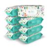 Picture of Amazon Brand - Mama Bear Gentle Fragrance Free Baby Wipes, Hypoallergenic, Sensitive Skin, Unscented, 800 Count (8 Packs of 100)
