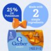 Picture of Gerber 2nd Food Baby Food Pumpkin Puree, Natural & Non-GMO, 4 Ounce Tubs, 2-Pack (Pack of 8)
