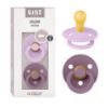 Picture of BIBS Pacifiers Colour Collection | Natural Rubber Baby Pacifier | Set of 2 BPA-Free Soothers | Made in Denmark | 6+ Month (Pack of 2) | Violet Sky/Mauve