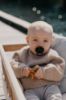 Picture of BIBS Pacifiers Colour Collection | Natural Rubber Baby Pacifier | Set of 2 BPA-Free Soothers | Made in Denmark | 6+ Months (Pack of 2) | Dark Oak/Ivory