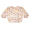Picture of Tiny Twinkle Mess Proof Baby Bib|Waterproof Smock Bib for Eating,Machine Washable Full Sleeve with Pocket(Flutter, Small 6-24 Months)