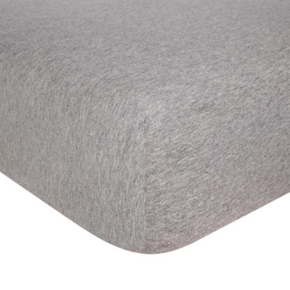 Picture of Burt's Bees Baby Essential Organic Cotton Fitted Crib Sheet, Breathable for Boy Girl Standard Crib & Toddler Mattresses