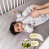 Picture of Burt's Bees Baby Essential Organic Cotton Fitted Crib Sheet, Breathable for Boy Girl Standard Crib & Toddler Mattresses