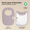 Picture of 8-Pack Organic Baby Bibs for Boys, Girls - Soft Cotton Drooling and Teething Bibs for Baby Girl & Boy, Extra Absorbent, Easy to Clean & Put On for Toddler, Newborn, Infant 0-24 Months (Embrace)