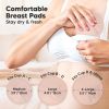 Picture of Organic Nursing Pads - 14 Washable Viscose Derived from Bamboo Breastfeeding Pads, Wash Bag, Reusable Breast Pads for Breastfeeding, Nipple Pads for Breastfeeding Essentials(Neutrals, M 3.9")