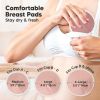 Picture of Organic Nursing Pads - 14 Washable Viscose Derived from Bamboo Breastfeeding Pads, Wash Bag, Reusable Breast Pads for Breastfeeding, Nipple Pads for Breastfeeding Essentials (Lovelle, XL 5.5")