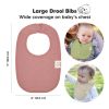 Picture of 8-Pack Organic Baby Bibs for Boys, Girls - Soft Cotton Drooling and Teething Bibs for Baby Girl & Boy, Extra Absorbent, Easy to Clean & Put On for Toddler, Newborn, Infant 0-24 Months (Boho)