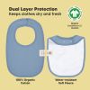 Picture of 8-Pack Organic Baby Bibs for Boys, Girls - Soft Cotton Drooling and Teething Bibs for Baby Girl & Boy, Extra Absorbent, Easy to Clean & Put On for Toddler, Newborn, Infant 0-24 Months (Boho)