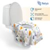 Picture of Toilet Seat Covers Disposable - 20 Pack - Waterproof, Ideal for Kids and Adults - Extra Large, Individually Wrapped for Travel, Toddlers Potty Training in Public Restrooms (Easter Bunny, 20)