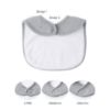 Picture of Konssy Muslin Baby Bibs 8 Pack Baby Bandana Drool Bibs Cotton for Unisex Boys Girls, 8 Solid Colors Set for Teething Drooling