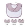 Picture of Konssy Muslin Baby Bibs 8 Pack Baby Bandana Drool Bibs Cotton for Unisex Boys and Girls, Soft Absorbent Set for Teething and Drooling