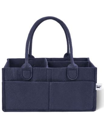 Picture of Mr. Pen- Baby Diaper Caddy Organizer, Navy Blue, Diaper Organizer, Car Diaper Caddy, Baby Caddy Organizer, Portable Diaper Caddy, Diaper Organizer for Changing Table, Baby Organizer for Nursery
