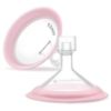Picture of 12mm Maymom MyFit Shields, Pano Series; Compatible with Medela Breast Pump Parts- PersonalFit, Freestyle, Harmony, Maxi, Freestyle Flex Connector; Connect to Maymom Widemouth/Narrow Connector, 2pcs