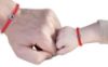 Picture of Bracelet for Baby - Evil Eye Amulet Adjustable Bracelet for Baby (Red bracelet blue eye baby (mam and Dad))