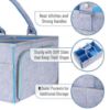 Picture of Mr. Pen- Baby Diaper Caddy Organizer, Blue Inside, Diaper Organizer, Car Diaper Caddy, Baby Caddy Organizer, Portable Diaper Caddy, Diaper Organizer for Changing Table, Baby Organizer for Nursery