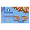 Picture of Gerber Stage 2 Baby Food, Chicken & Turkey Variety Pack Jars, Mealtime Poultry Puree, Baby Food Puree,12-Pack