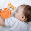 Picture of Pro Goleem Fox Security Blanket Orange Soft Baby Lovey Unisex Lovie Baby Gifts for Newborn Toddler Snuggle Toy Stuffed Animal 16 Inch