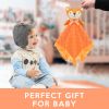 Picture of Pro Goleem Fox Security Blanket Orange Soft Baby Lovey Unisex Lovie Baby Gifts for Newborn Toddler Snuggle Toy Stuffed Animal 16 Inch