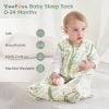 Picture of Yoofoss Baby Sleep Sack 0-6 Months Baby Wearable Blanket 100% Cotton 2-Way Zipper TOG 0.5 Toddler Sleeping Sack 2 Pack