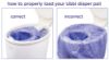 Picture of Ubbi Diaper Pail Plastic Bags, Disposable Baby Waste Bags, 3 Pack, 75 Count, 13-Gallon Bags