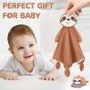 Picture of Pro Goleem Sloth Security Blanket Soft Loveys for Babies for Boys and Girls Newborn Lovie Infant Blankie Sloth Baby Stuff Baby Snuggle Toy Stuffed Animal Baby Gifts 14 Inch