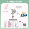 Picture of 22mm Maymom MyFit Shields, Pano Series; Compatible with Medela Breast Pump- PersonalFit, Freestyle, Harmony, Maxi, Freestyle Flex Connector; Connect to Maymom Widemouth/Narrow Connector, 2pcs