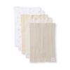 Picture of Burt's Bees Baby Infant Burp Cloths, 100% Organic Cotton Extra Absorbent Soft Fabric Drool Cloths, 5-Pack Newborn Must-Have Essential Large Burping Cloths, One Size 17 x 11.75 Inches