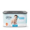 Picture of The Diaper Genie Jumbo+ Square Refill, with continuous film, can hold up to 1080 newborn-sized diapers per refill.