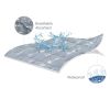 Picture of Pack and Play Mattress Protector Sheets Fitted Waterproof Pack and Play Mattress Pad Cover, Compatible with Graco Pack n Play & Dream On Me & Pamo Babe, Playpen/Playard Sheet, Gray Arrow, 39" x 27"