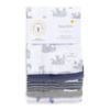 Picture of Burts Bees Baby Infant Burp Cloths, 100% Organic Cotton Extra Absorbent Soft Fabric Drool Cloths, 5-Pack Newborn Must-Have Essential Large Burping Cloths, One Size 17 x 11.75 Inches