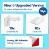 Picture of Upgraded Invisible Baby Proofing Cabinet Latch Locks (10 Pack) - No Drilling or Tools Required for Installation, Works with Most Cabinets and Drawers, Works with Countertop Overhangs, Highly Secure