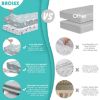 Picture of BROLEX Baby Fitted Crib Sheets: Kid Crib Sheets - Set of 2 for Toddler Standard Size Crib Mattress for Boys and Girls - Jersey Knit Crib Bed Sheets Elephant Whale