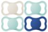Picture of MAM Air Matte Pacifiers, Binky for 16+ Months, BPA-Free Silicone Nipple, Ideal for Sensitive Skin & Breastfed Newborns, Easy to Clean, Developed with Medical Experts, 2 Count Binkies
