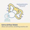 Picture of MAM Air Matte Pacifiers, Binky for 16+ Months, BPA-Free Silicone Nipple, Ideal for Sensitive Skin & Breastfed Newborns, Easy to Clean, Developed with Medical Experts, 2 Count Binkies