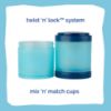 Picture of Whiskware Disney Princess Cinderella, Stackable Snack Containers for Babies, Kids, and Toddlers, 3 Stackable Snack Cups for School or Travel, Backpack and Cupholder Friendly, Glass Slipper
