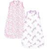 Picture of Hudson Baby Unisex Baby Cotton Wearable Sleeping Bag, Sack, Blanket, Floral Unicorn Sleeveless, 3-9 Months