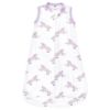 Picture of Hudson Baby Unisex Baby Cotton Wearable Sleeping Bag, Sack, Blanket, Floral Unicorn Sleeveless, 3-9 Months