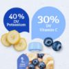 Picture of Gerber Stage 2 Baby Food, Banana Blueberry Puree Pouch, 2 Servings of Fruit, No Added Sweetener, No Artificial Colors or Flavors, 12-Pack