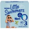 Picture of Huggies Little Swimmers Disposable Swim Diapers, Size 3 (16-26 lbs), 40 Ct (2 packs of 20), Packaging May Vary