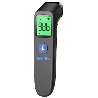 Picture of No-Touch Thermometer for Adults and Kids, Digital Baby Thermometer with Fever Alarm, 1 Second Fast Result, FSA HSA Eligible, Easy to use, 2 in 1 Mode