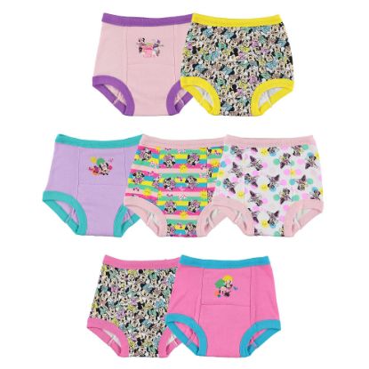 Picture of Disney Girls' Baby Minnie Mouse Potty Training Pants 3, 7, 10-PK in Sizes 18M, 2T, 3T & 4T, MinnieTraining7pk, 18