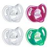 Picture of Tommee Tippee Ultra-light Pacifier, 18-36m, 4 Pack, Symmetrical One-Piece Design, BPA-free Silicone Binkies, Lightweight, Breathable Air Holes