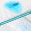 Picture of Mini Crib Mattress Protector Sheets Waterproof 2 Pack, Quilted Pack and Play Mattress Pad Cover Fits for Mini Crib/Playen/Pack and Play Mattress, White, 38"x24"